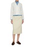 Figure View - Click To Enlarge - SIENNE - Sandy Lace Skirt