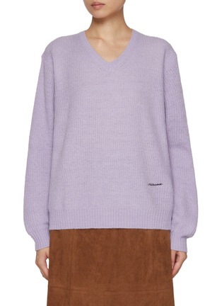 Main View - Click To Enlarge - SIENNE - Bach V-Neck Knit Sweater