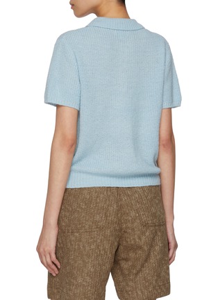 Back View - Click To Enlarge - SIENNE - Bach Pocket Knit Polo Sweater