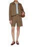 Figure View - Click To Enlarge - SIENNE - Bach Pocket Knit Polo Sweater