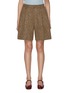 Main View - Click To Enlarge - SIENNE - German Pleated Knit Shorts