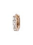 Main View - Click To Enlarge - MARIA TASH - Invisible Set Baguette Diamond 18K Rose Gold Eternity Single Hoop Earring