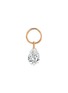 MARIA TASH 18K Rose Gold Pear Diamond Floating Charm