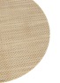 Detail View - Click To Enlarge - CHILEWICH - Basketweave Round Placemat — Latte
