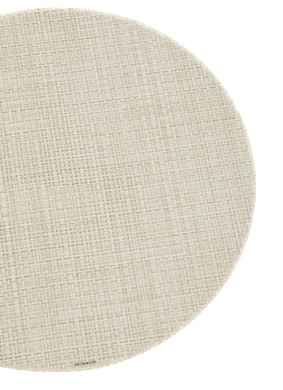 Detail View - Click To Enlarge - CHILEWICH - Basketweave Round Placemat — Natural
