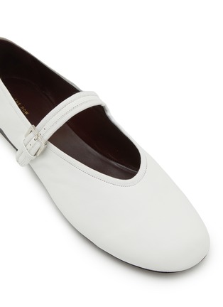 Detail View - Click To Enlarge - THE ROW - Boheme MJ Leather Mary Jane Flats