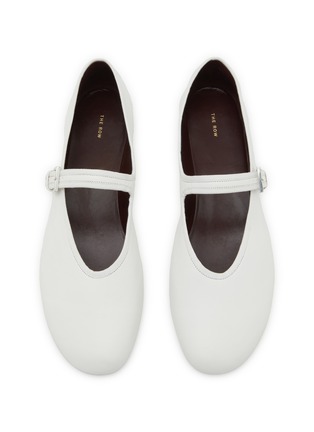 Figure View - Click To Enlarge - THE ROW - Boheme MJ Leather Mary Jane Flats