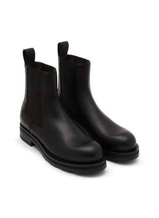 Figure View - Click To Enlarge - THE ROW - Lug Sole Leather Chelsea Boots