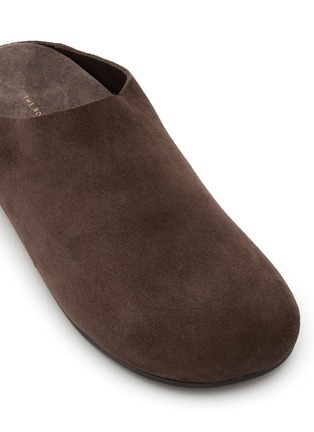 Detail View - Click To Enlarge - THE ROW - Hudson Suede Slides