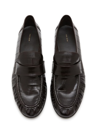 Figure View - Click To Enlarge - THE ROW - Soft Eel Leather Loafers