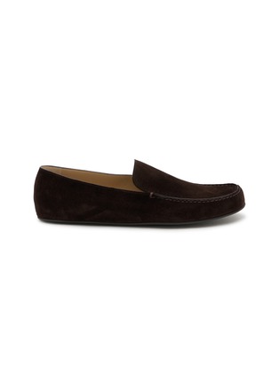 Main View - Click To Enlarge - THE ROW - Leo Suede Slippers