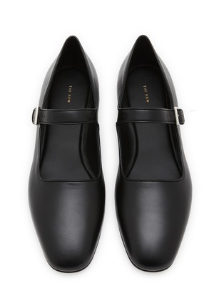 Figure View - Click To Enlarge - THE ROW - Ava Leather Mary Jane Flats