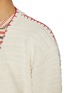  - EENK - Floral Jacquard Cotton Wool Knit Cardigan