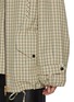  - EENK - Oversized Checkered Hoodie Jacket