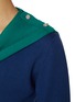  - EENK - Muffler Layered Wool Cotton Knit Top