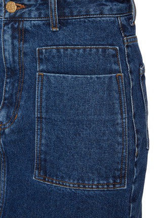  - EENK - Exterior Patch Pocket Denim Skirt