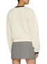 Back View - Click To Enlarge - EENK - Round Neck Knit Cardigan