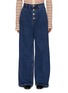 Main View - Click To Enlarge - EENK - Wide Leg Denim Pants
