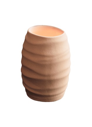 Main View - Click To Enlarge - FUMACI - Onda Small Indoor Candle 350g — Nude