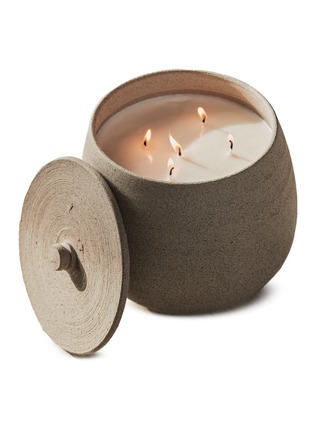 Main View - Click To Enlarge - FUMACI - Sole Medium Indoor Candle 4.5kg — Greige
