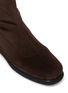 Detail View - Click To Enlarge - RODO - Stretch Vegan Suede Over-The-Knee Boots