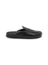 Main View - Click To Enlarge - RODO - Croc Print Leather Slides