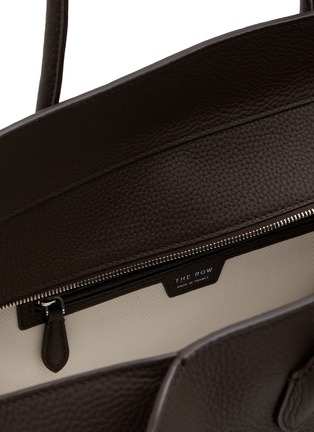 Detail View - Click To Enlarge - THE ROW - Marlo 17 Grained Leather Tote Bag