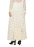 Back View - Click To Enlarge - ULLA JOHNSON - Vera Polka Dot Lace High Waist Maxi Skirt