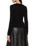 Back View - Click To Enlarge - ULLA JOHNSON - Maryel Long Sleeve Wool Knit Cardigan