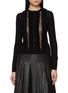 Main View - Click To Enlarge - ULLA JOHNSON - Maryel Long Sleeve Wool Knit Cardigan