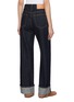 Back View - Click To Enlarge - ULLA JOHNSON - The Genevieve High Rise Denim Jeans