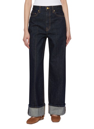 Main View - Click To Enlarge - ULLA JOHNSON - The Genevieve High Rise Denim Jeans