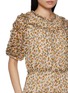  - ULLA JOHNSON - Nan Short Sleeve Silk Midi Dress