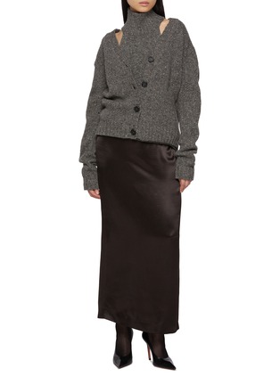 Figure View - Click To Enlarge - ARMARIUM - Leda Wool Cardigan