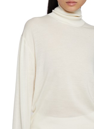  - ARMARIUM - Edna Turtleneck Wool Cashmere Top