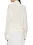 Back View - Click To Enlarge - ARMARIUM - Edna Turtleneck Wool Cashmere Top