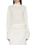 Main View - Click To Enlarge - ARMARIUM - Edna Turtleneck Wool Cashmere Top