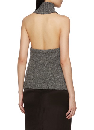 Back View - Click To Enlarge - ARMARIUM - Ines Wool Knit Top