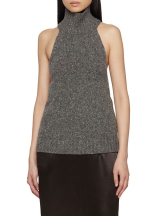 Main View - Click To Enlarge - ARMARIUM - Ines Wool Knit Top