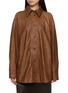 Main View - Click To Enlarge - ARMARIUM - Allegra Leather Shirt