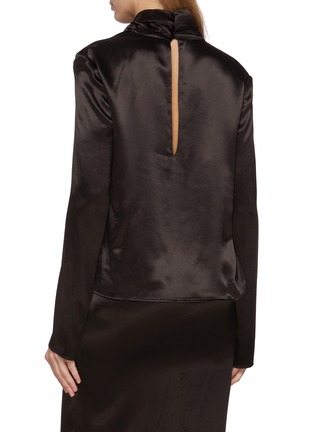 Back View - Click To Enlarge - ARMARIUM - Serafina Draped Top