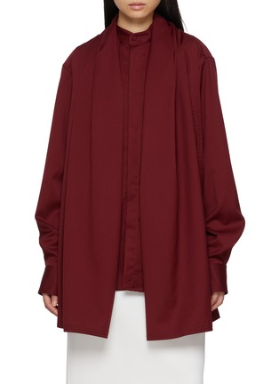 Main View - Click To Enlarge - ARMARIUM - Beatrice Wool Shirt