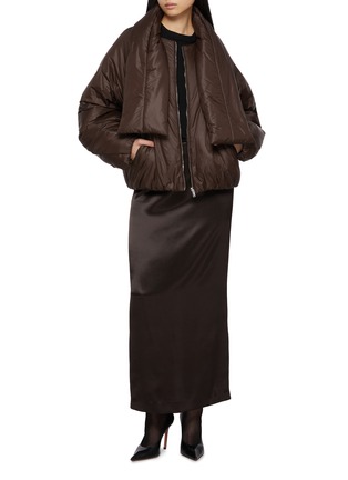 Figure View - Click To Enlarge - ARMARIUM - Lanna Smooth Padded Jacket