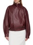 Main View - Click To Enlarge - ARMARIUM - Salma Leather Bomber Jacket