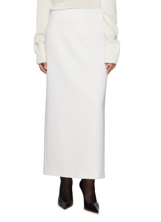 Main View - Click To Enlarge - ARMARIUM - Jackie Wool Maxi Skirt