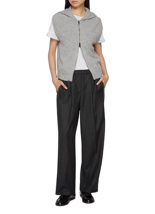 Figure View - Click To Enlarge - PESERICO - Elasticated Waistband Pants