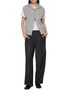 Figure View - Click To Enlarge - PESERICO - Elasticated Waistband Pants