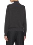 Back View - Click To Enlarge - PESERICO - Diamond Knit Turtleneck Sweater