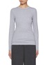 Main View - Click To Enlarge - PESERICO - Embellished Round Neck T-Shirt