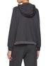 Back View - Click To Enlarge - PESERICO - Hooded Zip Up Windbreaker Jacket